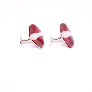 down flag cufflinks